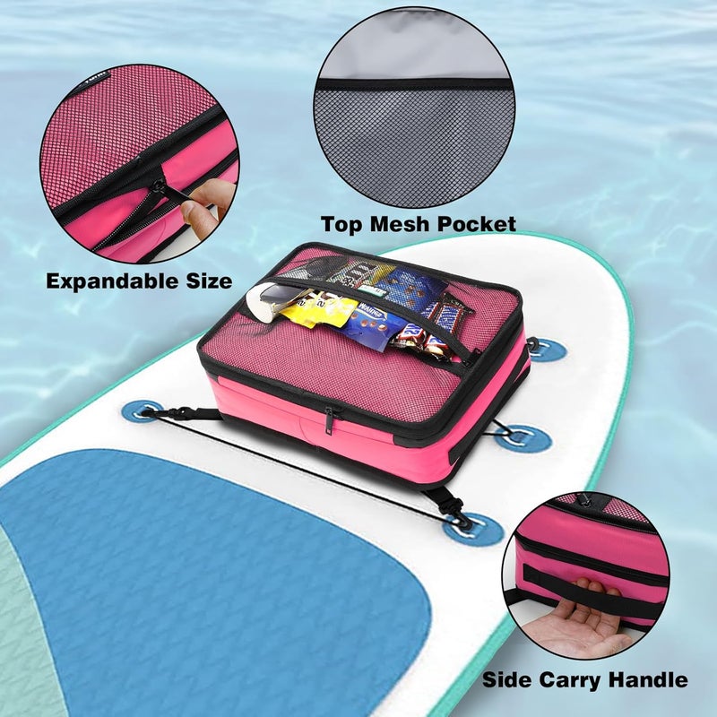 WITSTEP Paddle Board Cooler Bag, Waterproof Surf Sup Deck Cooler Bag Insulated Leakproof 10 Cans, Sup Paddle Board Accessories Bag for Stand Up Paddleboard and Kayak - Image 4